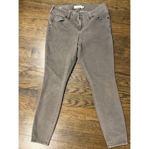 Torrid Jegging Jeans 18 Tall Black Gray Denim 18XT